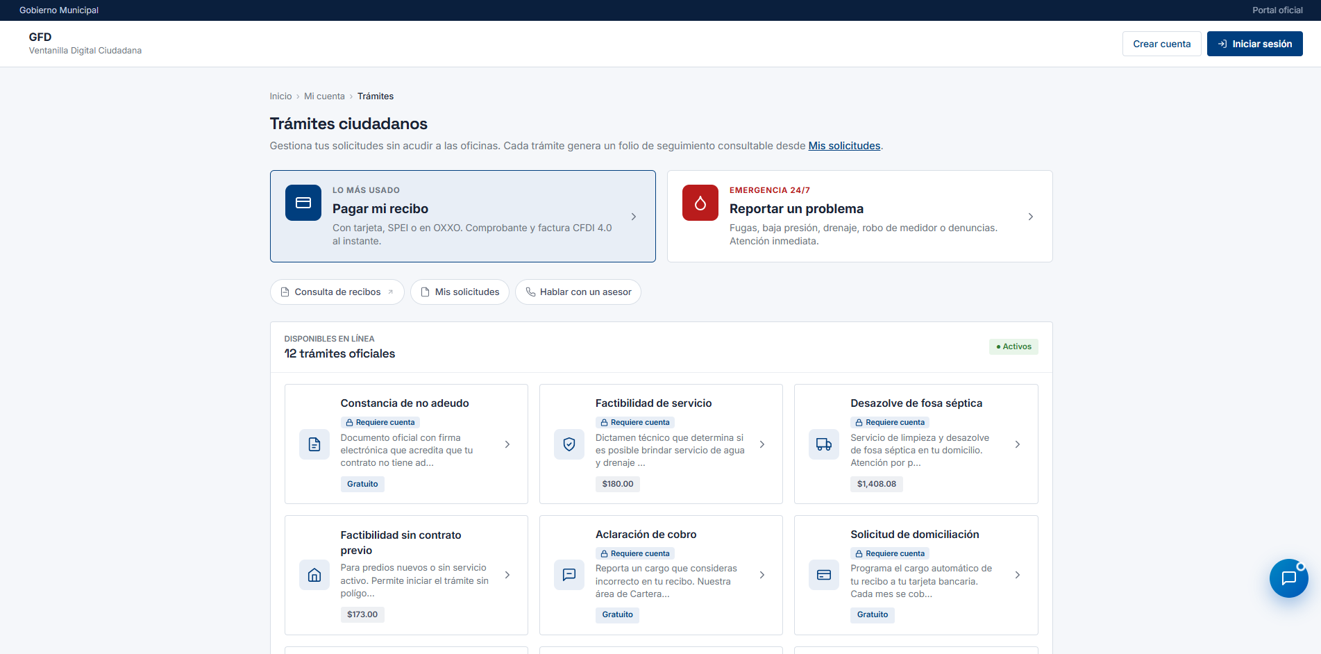 Captura de Ventanilla Digital